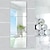 זול מדבקות קיר מראות-הפוך את הבית שלך עם מדבקת קיר מראה תלת מימדית זו בעצמך - מושלמת לחדרי אמבטיה!