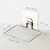 cheap Soap Dishes-2pcs Stainless Steel Soap Dish Holder Self Adhesive Wall Mounted Soap Sponge Holder Soap Saver Rack For Home Kitchen Bathroom Shower Bathroom Accessories