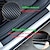 baratos Decoração e proteção de carroçaria automóvel-8 pçs adesivos de carro universal para peitoril anti arranhões fibra de carbono adesivo de porta automática decalques acessórios do carro