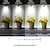preiswerte Halogenleuchtmittel-GU10-Halogenlampe, 35 W, 50 W, MR16, GU10-Sockel, 220 V, Glühbirne, Halogen-Flutlichtbirnen, simulierte Flammenlampe