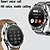 זול שעונים חכמים-696 BM02 שעון חכם 1.45 אִינְטשׁ חכמים שעונים Blootooth מד צעדים מזכיר שיחות מעקב שינה מותאם ל אנדרואיד iOS גברים שיחות ללא מגע יד מזכיר הודעות חיוג מותאם אישית IP68 מארז שעון 47 מ&quot;מ