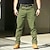cheap Men&#039;s Bottoms-Men&#039;s Cargo Pants Trousers Plain Multi Pocket Wearable Cotton Blend Outdoor Casual Daily Fashion Classic Black Army Green