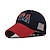 ieftine Karnevalske nošnje-șapcă de baseball brodată cu steagul american retro, șapcă cu strapback spălat, pălărie pentru tată, steagul american, ziua independenței pentru bărbați&amp;amp; femei mardi gras
