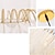 abordables Design Lanterne-Lustre blanc plume éclairage led suspension décor minimaliste suspension belle suspension réglable pour chambre filles chambre