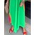 cheap Maxi Dresses-Women&#039;s Casual Dress Print Dress Spring Dress Long Dress Maxi Dress Fashion Streetwear Color Gradient Print Daily Holiday Vacation V Neck Long Sleeve Dress Loose Fit Green Summer Spring S M L XL XXL