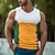 cheap Men&#039;s Tank Tops-Men&#039;s Tank Top Vest Top Undershirt Sleeveless Shirt Crew Neck Color Block Outdoor Going out Sleeveless Clothing Apparel Fashion Designer Muscle