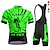 cheap Men&#039;s Clothing Sets-21Grams Men&#039;s Cycling Jersey with Bib Shorts Short Sleeve Mountain Bike MTB Road Bike Cycling Yellow Red Blue Graphic Bike Quick Dry Moisture Wicking Spandex Sports Graphic Letter &amp; Number Funny