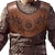 billige Historiske kostymer og vintagekostymer-preget brystpanser i pu-lær, brystpanser fra vikingkriger, middelaldersk ridderrustning for larp cosplay-aktiviteter