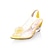 billige Sandaler til kvinner-kilesandaler for kvinner utendørs strand sommer kilehæl klare sandaler peep toe elegant uformelt loafer i imitert skinn hvit gul svart sandaler