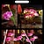 cheap Pathway Lights &amp; Lanterns-Hydrangea Solar Garden Stake Lights Waterproof Solar Hydrangea Simulation Flower Floor Outdoor Garden Decoration Light Villa Courtyard Floor Lawn Light Garden Light