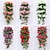 billiga Artificiell Blomma-1 st konstgjord hängande blomma (3,3 fot), konstgjord blomma med premiumoxidationsbeständighet, simulering av rosrankor, äkta vinrankearrangemang, rumsinredning, heminredning, sovrumsinredning,