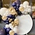 رخيصةأون بواليين-107 قطعة من سلسلة بالون زرقاء ملكية لحفلة عيد الميلاد بالونات زينة للحفلات