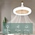 cheap Ceiling Fan Lights-Ceiling Fan with Light Remote Control CABLE E26 SOCKET INCLUDE 10 Inch Enclosed Ceiling Fan Dimmable 3 Light Color, 3 Speed LED Low Profile Flush Mount Ceiling Fan for Kitchen