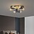 billiga Takfläktlampor-takfläkt med ljus app&amp;amp; fjärrkontroll 52cm 3-ljus dimbar 6 vindhastigheter modern takfläkt för sovrum, vardagsrum, litet rum 110-240v