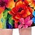 cheap Girls&#039; Dresses-Kids Girls&#039; Graphic Floral Dress Outdoor Casual Short Sleeve Fashion Cute Daily Above Knee Polyester Summer Spring Casual Dress A Line Dress Summer Dress 3-12 Years Multicolor Black Pink
