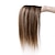 abordables Tupés-6 pulgadas 100% cabello humano remy base de seda postizo superior para mujeres clip en topper hecho a mano top toppee pieza de cabello 120% densidad parte media con adelgazamiento del cabello # 4p27
