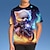 cheap Boy&#039;s 3D T-shirts-Boys 3D Animal Cartoon Dog T shirt Tee Short Sleeve 3D Print Summer Spring Active Sports Fashion Polyester Kids 3-12 Years Outdoor Casual Daily Regular Fit