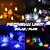 billige Plug-in elektrisk-led string lys 20leds stjerne form ip65 vandtæt 8-mode kontrol gårdhave julepynt lampe festlig fest atmosfære lampe