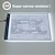 cheap Computers &amp; Tablets-A4 LED Light Pad, Tracing Light Table with Scale Art, Light Table with USB Power, Ultra-Thin Copy Board