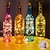 cheap LED String Lights-2M 20LEDs Silver Wire Fairy Garland Bottle Stopper For Glass Craft LED String Lights Wedding Christmas New Year Holiday Decoration