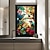 olcso ablakfóliák-1 tekercs színes retro virágmadarak ablaküveg elektrosztatikus matricák kivehető ablak magánélet festett dekoratív fólia otthoni irodába