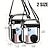 olcso Keresztpántos táskák-Női Crossbody táska Válltáska PVC Bevásárlás Napi Utazás Állítható Nagy kapacitás Vízálló Tömör szín Fekete Fehér Sárga