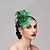 voordelige Hoeden &amp; Hoofdstukken-fascinators hoed Hoofdkleding Netto Teaparty Paardenrace Damesdag Melbourne Cup Met de Hand Gemaakt Met Bloemen Helm Hoofddeksels