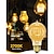 abordables Ampoules incandescentes-Ampoule rétro à intensité variable e27 220v 40w a19, ampoule à incandescence vintage, lampe edison à filament, décoration, 6 ou 4 pièces