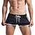 cheap Men&#039;s Running Shorts-Men&#039;s Athletic Shorts Ranger Panty Drawstring Bottoms Athletic Athleisure Breathable Quick Dry Moisture Wicking Fitness Gym Workout Running Sportswear Activewear Stripes Yellow / Black White+Sky Blue