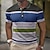 cheap 3D Polos-Men&#039;s Waffle Polo Shirt Button Up Polos Lapel Polo Polo Shirt Golf Shirt Turndown Striped Graphic Prints Geometry Red Blue Purple Green Gray Outdoor Street Print Short Sleeve Clothing Apparel Fashion