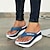 cheap Women&#039;s Slippers &amp; Flip-Flops-Women&#039;s Sandals Slippers Flip-Flops Platform Sandals Flip-Flops Plus Size Outdoor Daily Beach Solid Color Summer Platform Open Toe Casual Minimalism Canvas Loafer White Red Blue