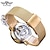 tanie Zegarki mechaniczne-Zwycięzca męski zegarek mechaniczny luksusowa duża tarcza biznesowa moda pusty szkielet automatyczny samozwijający się świecący zegarek ze stali nierdzewnej