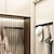 economico Gadget bagno-1pc ganci moderni per appendere a parete portasciugamani in alluminio nero porta del bagno appendiabiti appendiabiti a parete