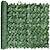 abordables Plantas artificiales-1 pantalla de cerca de privacidad de hiedra artificial 40 x 120 uv-hojas antifalsas vides pared de hierba para patio balcón privacidad jardín decoración de boda
