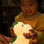 cheap Baby &amp; Kids&#039; Night Lights-Dinosaur Silicone Lamp Animal Cartoon Children&#039;s Charging Gift Dimming Clapping Small Night Light Lovely Decompression Double Color Changing Atmosphere Night Light USB Charging