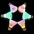 abordables Lampes décoratives, gadgets-Lot de 4 volants de badminton LED coloré plume d&#039;oie LED lueur birdies balles de badminton volants