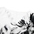 levne Šaty s potiskem-Dámské Bavlna Volnočasové šaty Úpletové šaty Květinový Tisk Vroubkovaný krk Mini šaty stylové Základní Denní Rande Krátký rukáv Léto Jaro