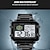 tanie Zegarki elektroniczne-Skmei męski zegarek cyfrowy 3atm wodoodporny luksusowy męski zegarek biznesowy stoper z podświetleniem ze stali nierdzewnej odkryty sportowy kwadratowy zegarek dla mężczyzn