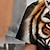 baratos conjuntos 3d de menino-Para Meninos 3D Gráfico Animal Tigre T-shirt &amp; Shorts Conjunto de t-shirts Conjunto Manga Curta Impressões 3D Verão Primavera Ativo Esportes Moda Poliéster Infantil 3-13 anos Ao ar livre Rua Férias