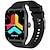 economico Smartwatch-imosi qx5 orologio intelligente non invasivo per la glicemia da 1,96 pollici smartwatch fitness orologio da corsa bluetooth monitoraggio della temperatura contapassi chiamata bluetooth compatibile con