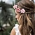 cheap Hair Styling Accessories-1PC Girl Boho Flower Headband Hair Rose Gesang Wreath Floral Crown Fairy Headpiece Wedding Tour Festival Photos Accessories for Women Kids