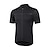 cheap Men&#039;s Jerseys-Arsuxeo Men&#039;s Cycling Jersey Short Sleeve Bike Jersey Top with 3 Rear Pockets Mountain Bike MTB Road Bike Cycling Triathlon Breathable Reflective Strips Wicking Comfortable Black White Army Green