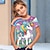 お買い得  女の子の 3d T シャツ-女の子 3D グラフィック 虹色 ユニコーン Tシャツ Ｔシャツ 半袖 3Dプリント 夏 春 活発的 ファッション かわいいスタイル ポリエステル 子供 3〜12年 アウトドア カジュアル 日常 レギュラー