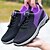 cheap Women&#039;s Running Shoes-Women&#039;s Sneakers Running Shoes Cushioning Breathable Light Soft Running Road Running Rubber Tulle Spring Fall Black Red Purple Light Grey