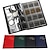 abordables organisation &amp; stockage-120 porte-monnaie 4 couleurs collecte collection stockage argent penny album livre poches