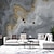billige Abstract &amp; marmor tapet-seje tapeter abstrakt marmor tapet vægmaleri hvidt dækkende klistermærke skræl og pind aftageligt pvc/vinyl materiale selvklæbende/klæbende påkrævet vægindretning til stue køkken badeværelse