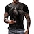 お買い得  男性の 3d t シャツ-男性用 Tシャツ グラフィック 信仰 クルーネック 衣類 3Dプリント アウトドア 日常 半袖 プリント ヴィンテージ ファッション デザイナー