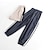 cheap Bottoms-Boy Linen Pants Trousers Pocket Side Stripe Stripe Breathable Comfort Pants Outdoor Sports Daily Basic Army Green Royal Blue Blue Mid Waist