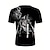 preiswerte 3D-T-Shirt für Männer-Herren T Shirt Christliche T-Shirts Graphic Tempelritter Rundhalsausschnitt Bekleidung 3D-Druck Outdoor Täglich Kurzarm Bedruckt Vintage Modisch Designer