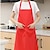 baratos avental-Avental de chef para mulheres e homens, avental de cozinha, avental de jardinagem personalizado com bolso, avental de trabalho em lona de algodão cruzado nas costas resistente ajustável